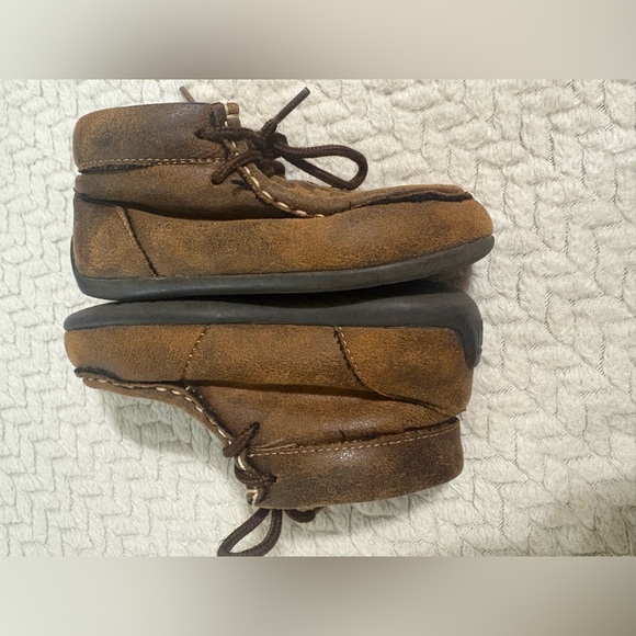 Twister Brown Woven Baby Shoes - Picture 3 of 8